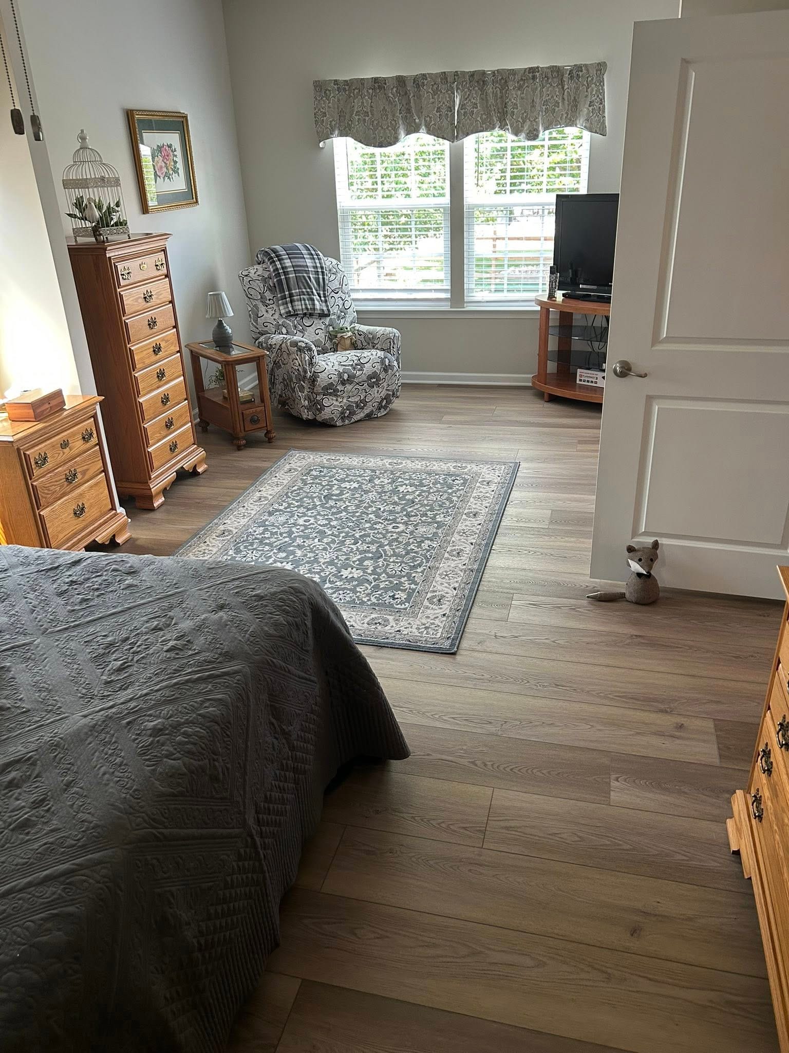 Family room flooring